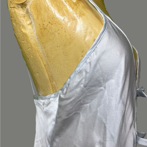 🩶🎀Bow Silk Slip Dress🎀🩶 - Picture 4 of 7